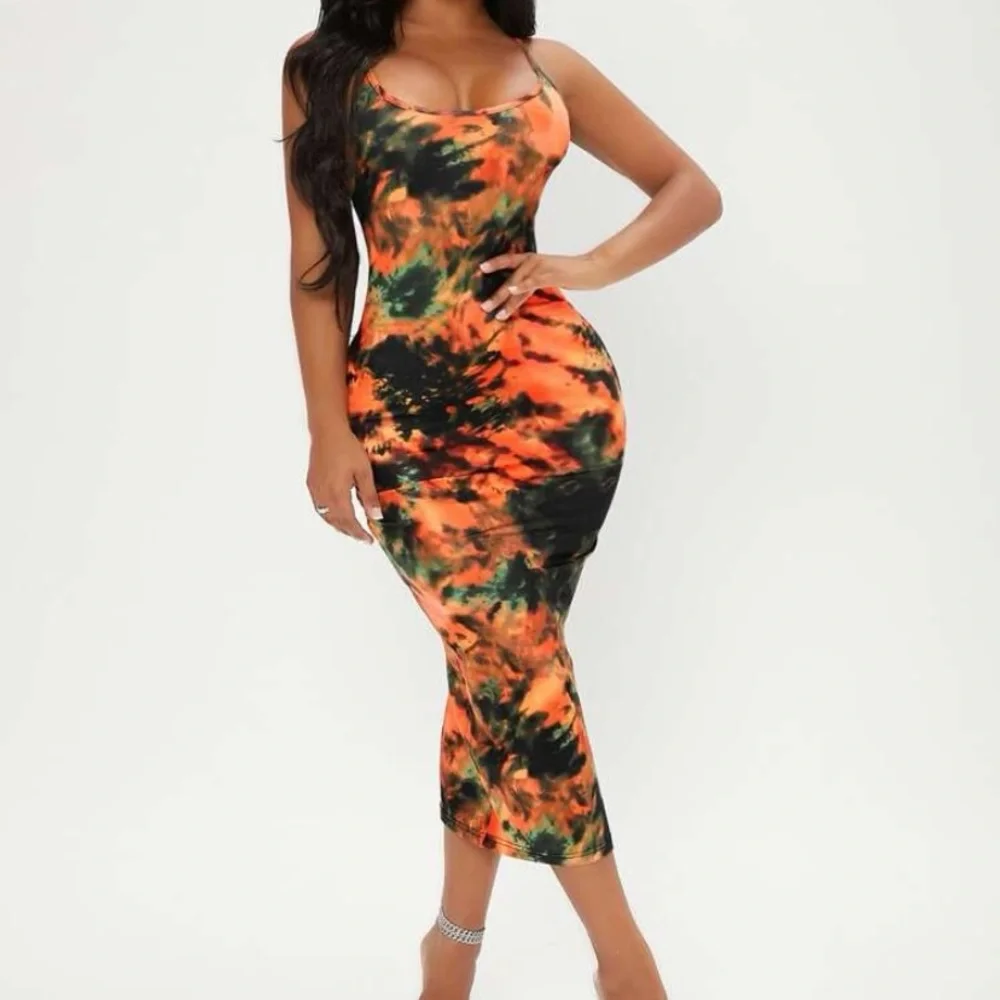 New Inventory 🔥Tie Dye Cami Bodycon Dress🔥 - Picture 1 of 6